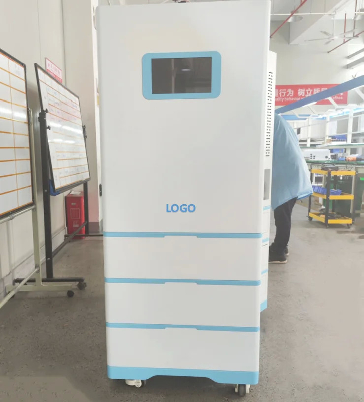 Hochspannung Solar Lifepo4 Lithiumbatterie Schrank Alle in einem Lithiumbatterien Inverter Speicher