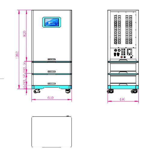 15kw 20kwh 25kwh 30kwh Ess-System Alles in einem System Inverter Lithiumbatterie LiFePO4