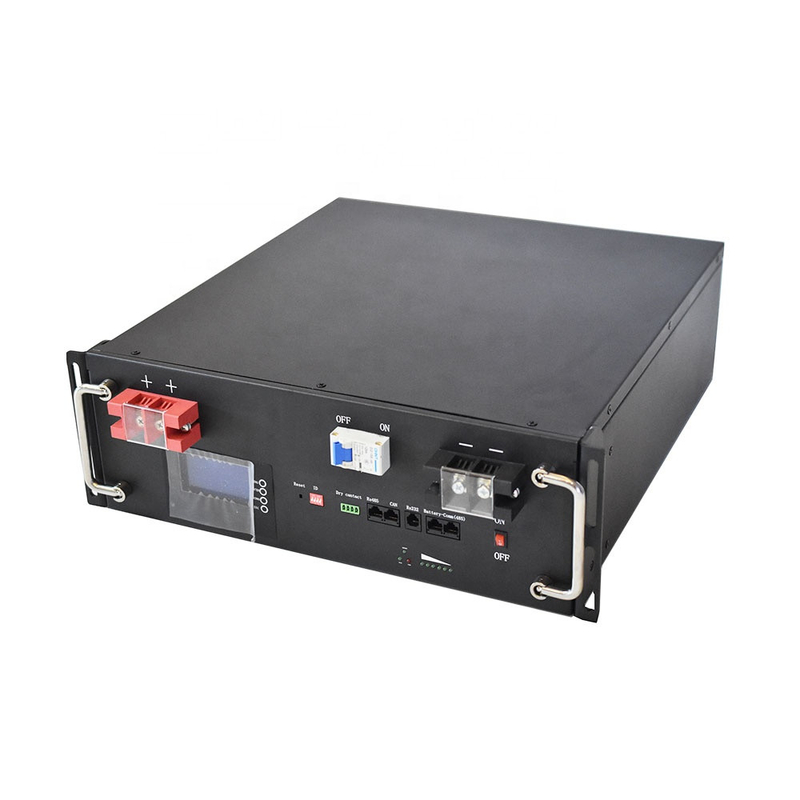 Rack Mount 48v 50ah 100ah 200ah Lifepo4 Solarenergie Speicherbatterie 10kw Lithium Solarbatterie zur Energiespeicherung