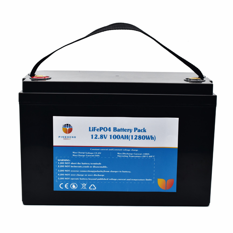 Tiefkreislauf 12V Lifepo4 Batterie 12,8v 100AH Niedertemperatur Lithiumbatterien Hersteller für Solarenergie