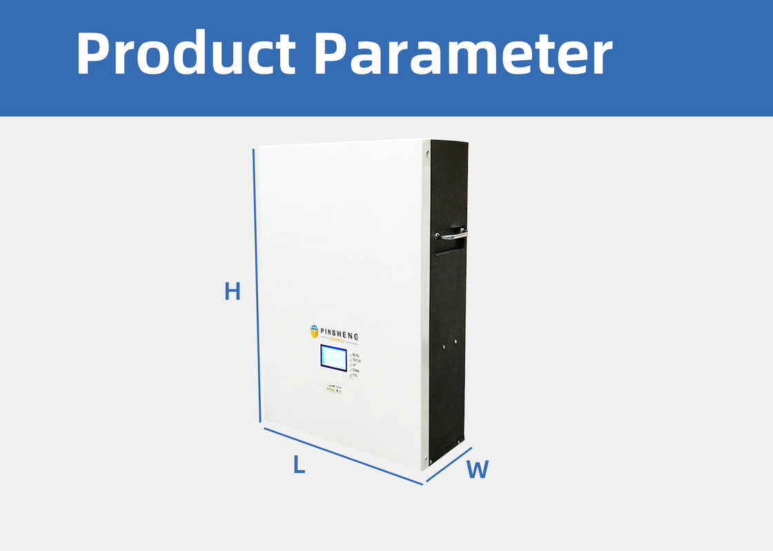 Pinsheng Eisenphosphatbatterie 10kwh Wandbatterien Lifepo4 48V 51.2V Lithium-Ionen-Solarbatterie 200ah