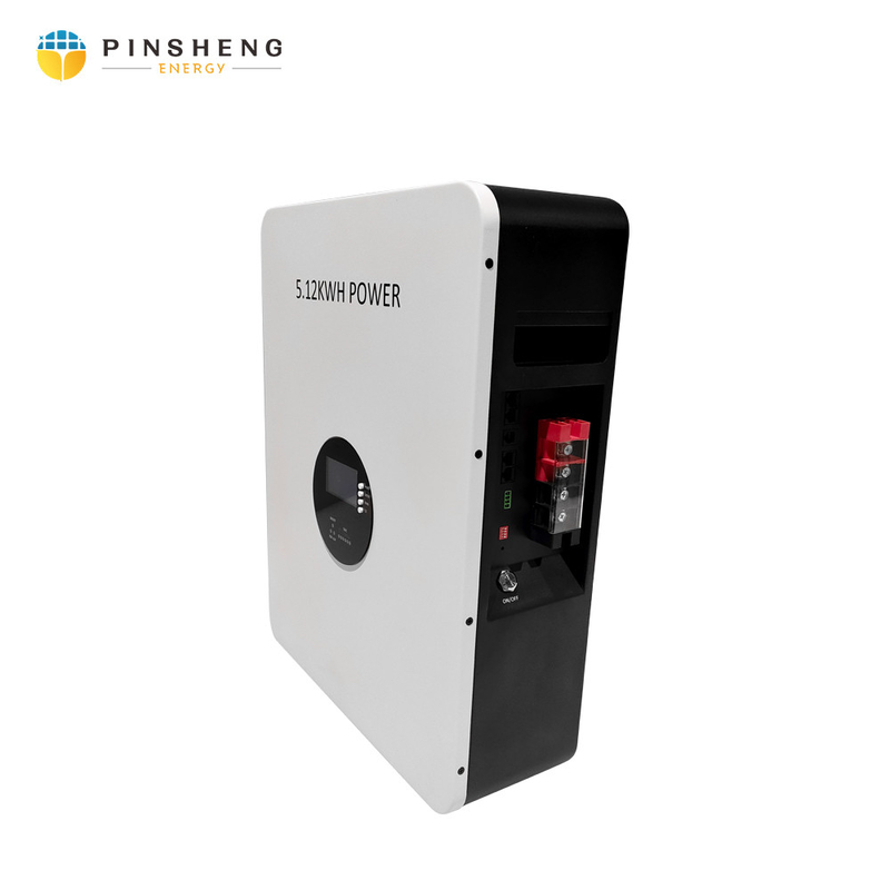 Pinsheng neue Design Wandmontierte Lithium-Ionen-Batterie 48V 100Ah 200ah 5Kwh 10Kwh Powerwall Lifepo4 Solar-Energie Speicherbatterien