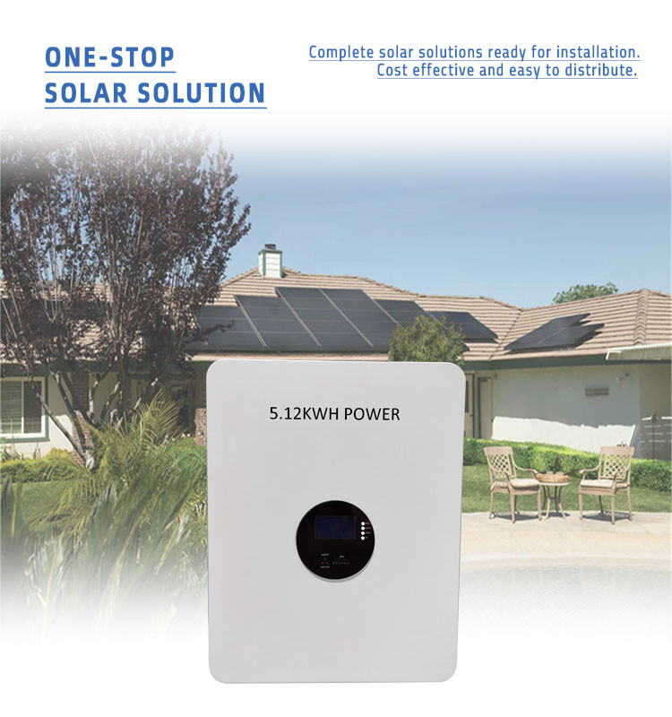 Pinsheng neue Design Wandmontierte Lithium-Ionen-Batterie 48V 100Ah 200ah 5Kwh 10Kwh Powerwall Lifepo4 Solar-Energie Speicherbatterien
