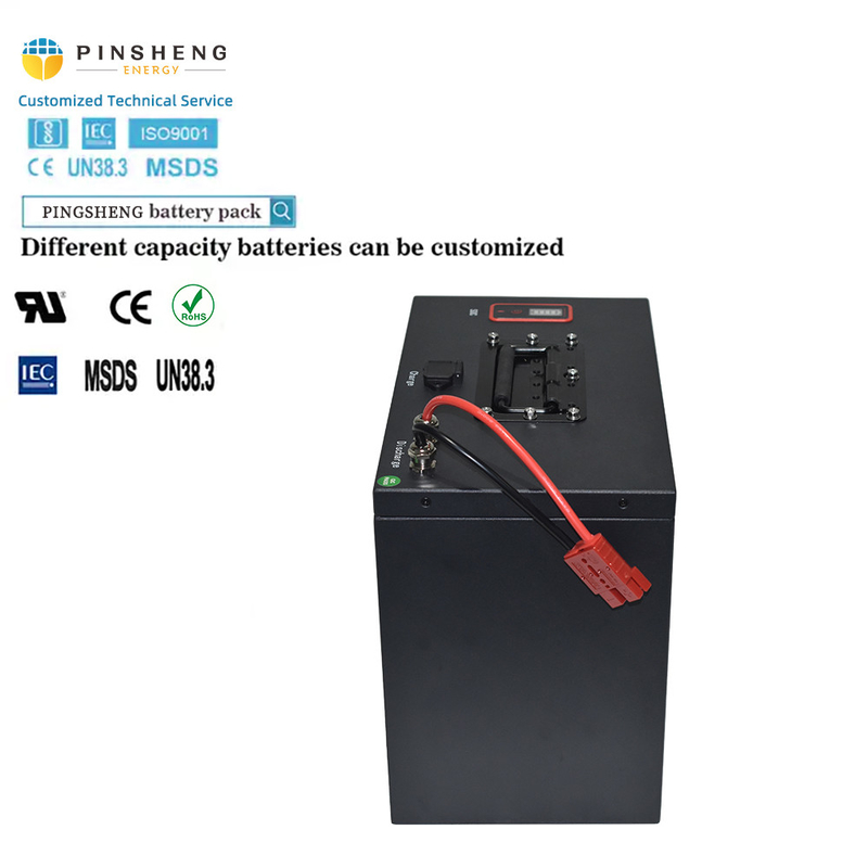 Eingebaute Smart-BMS-Motorradbatterie mit Ladegeschwindigkeit 0,5 C Max 1 C für lange Dauer