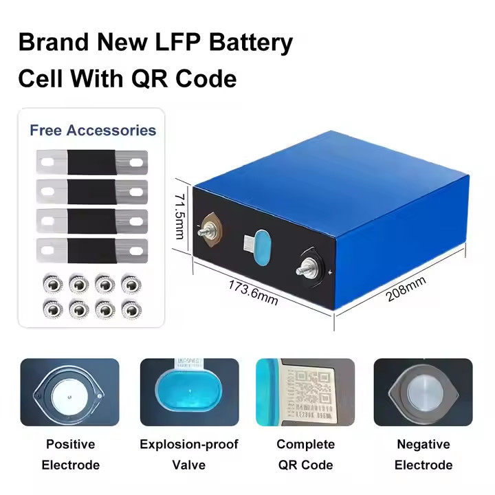 PINSHENG LF280Ah 3.2V Lifepo4 Lithium Batterie Prismatische Zelle 280Ah 304Ah 314Ah für Energiespeicher Solar RV Auto