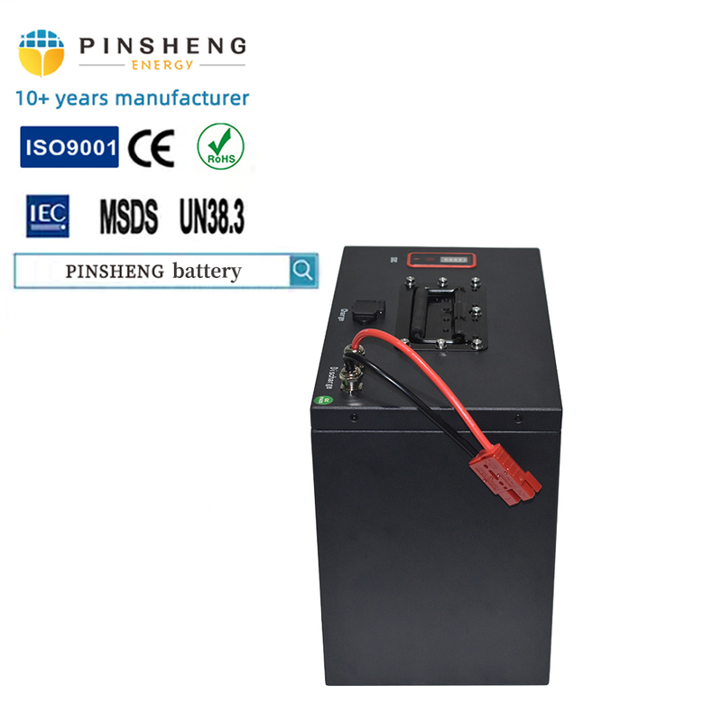 Pinsheng Customizable 72V 50Ah LiFePO4 Battery with 3 Years Warranty for Electric Vehicles and Solar Storage