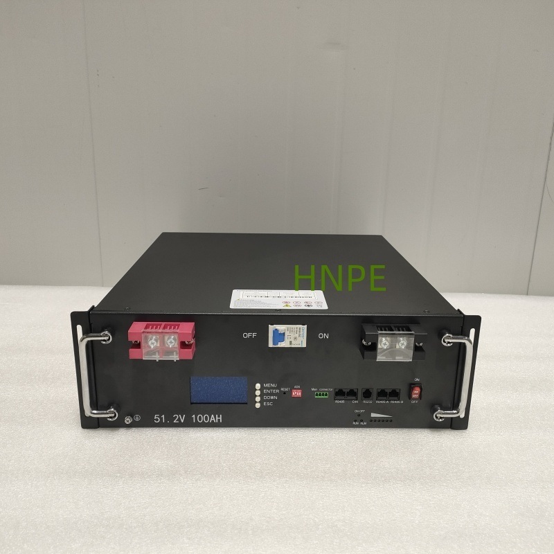 HNPE 51,2V 10 kWh LiFePO4-Batteriepack mit 6000 Zyklen Lebensdauer für Solar-Heimspeicher