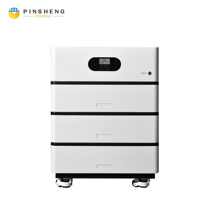 Neues Design Versorgung kommerzielle 5kw 10kw komplettes Kit mit Bluetooth Hybrid-Wechselrichter Solarenergie Speichersystem 51.2V Lithiumbatt