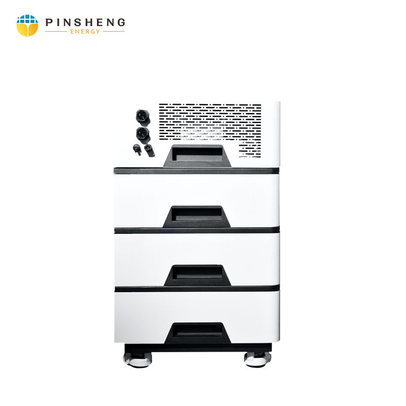 Neues Design Versorgung kommerzielle 5kw 10kw komplettes Kit mit Bluetooth Hybrid-Wechselrichter Solarenergie Speichersystem 51.2V Lithiumbatt