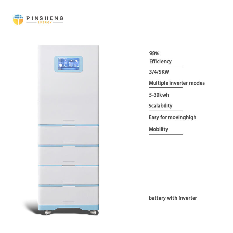 PINSHENG ENERGY Energiespeichersystem ESS 48v 200ah Lithium-Ionen-Batterie Solarbatterielösung für Zuhause, Büro, Villa und Bauernhof