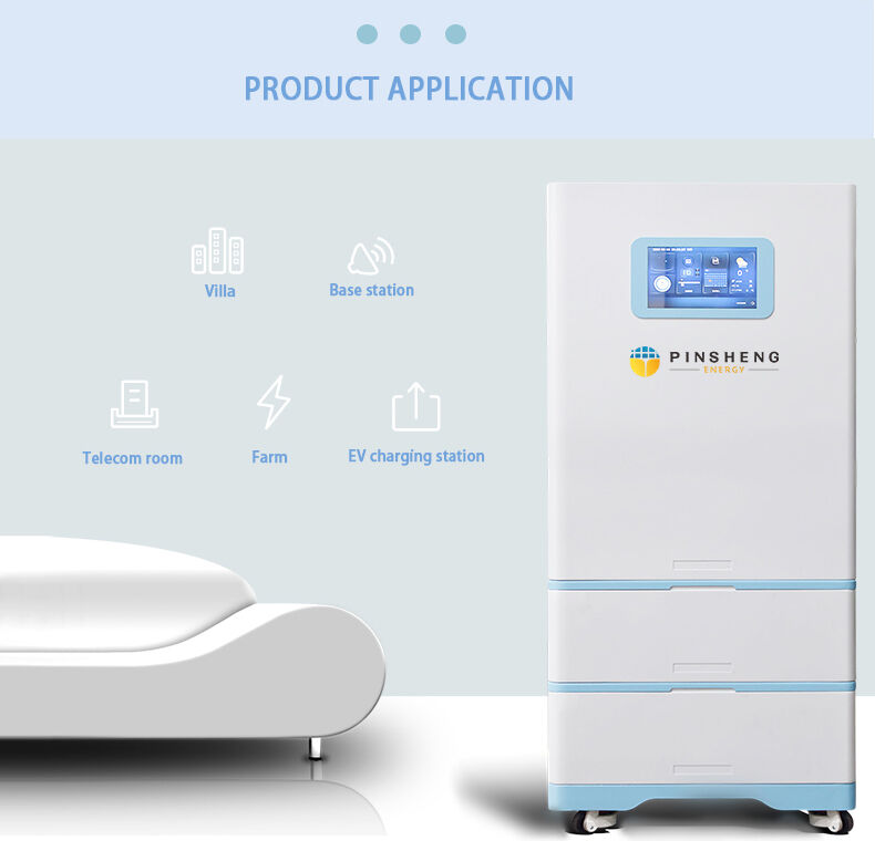 PINSHENG Hochspannung 10 kW 20 kWh 25 kWh 30 kWh Batterie Heimanwendung All-in-One-Wechselrichter Hybrides Solarenergiesystem
