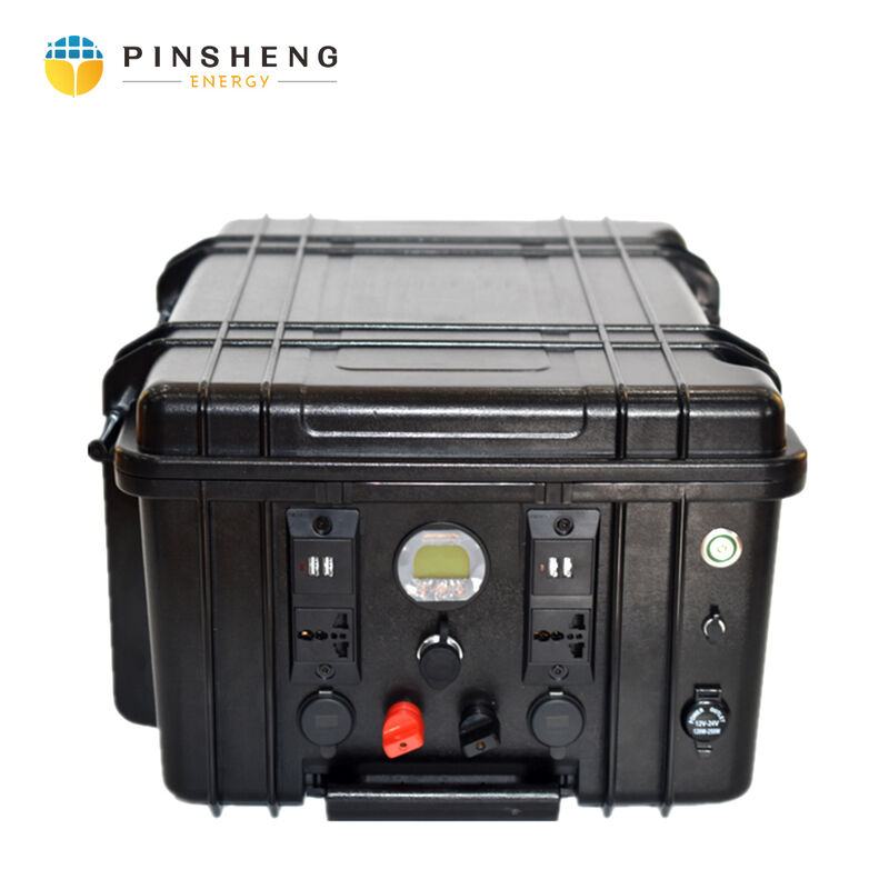 PINSHENG 700Wh 1000W Ultra-kompakte Super-Stille Dc-Ausgang Außen Camping tragbare Solargenerator 220V