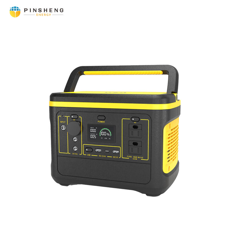PINSHENG Heißer Verkauf 864Wh/1000W Lithium-Ionen-Akku China Solar Generator Tragbare Powerstation für Camping