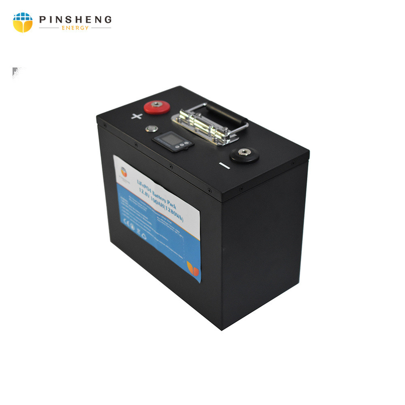 Satz PINSHENG-Lithium-Ion Battery Lithium Cells 12V 100AH für Hauptsolarlagerung