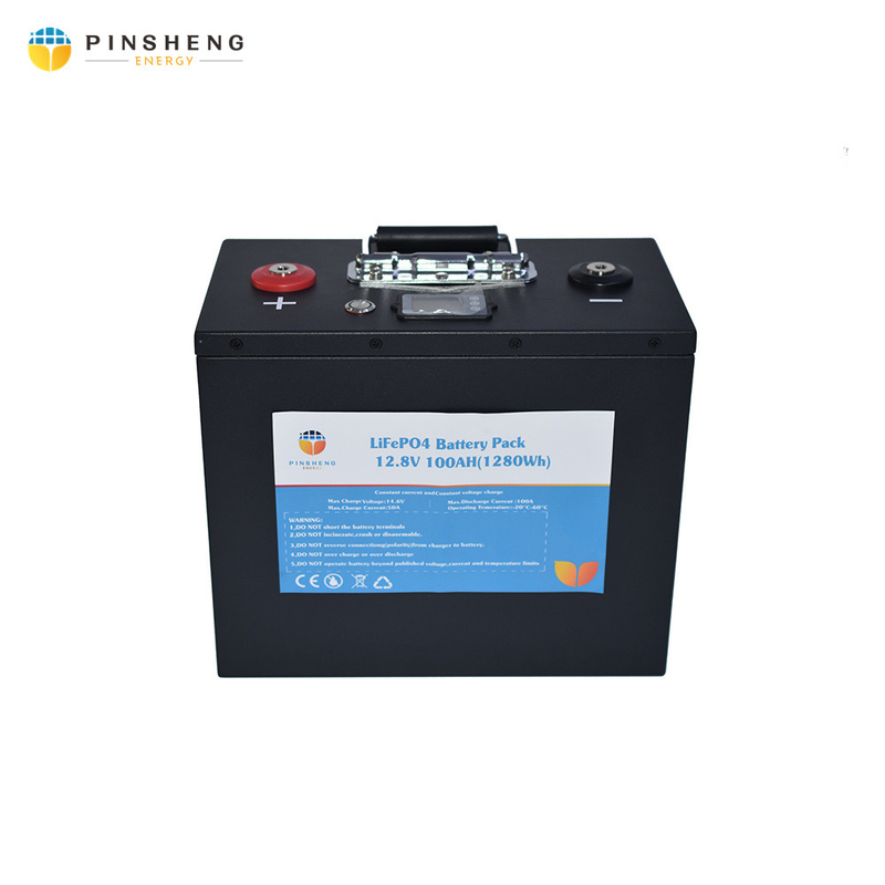 Satz PINSHENG-Lithium-Ion Battery Lithium Cells 12V 100AH für Hauptsolarlagerung