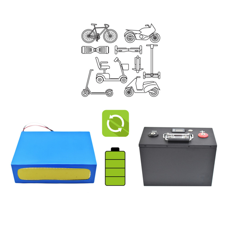 pinsheng Custom 72 Volt E-Bike 3000W 60Ah Li-Ion High quality lithium battery pack for EV & Solar Energy Storage
