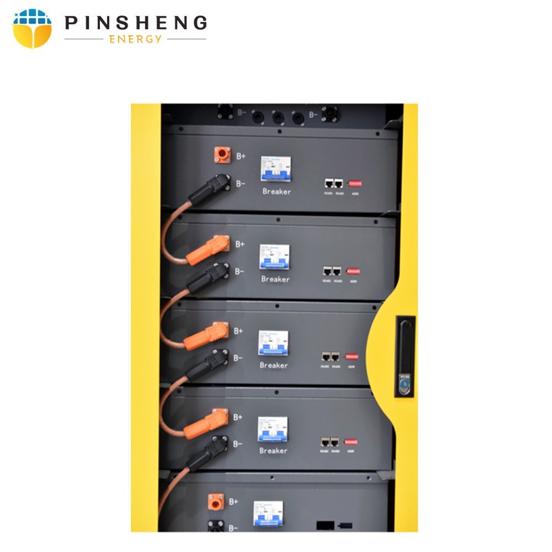 Hochspannungs-ESS-Schrank 480V 100Ah Lithium-Solarbatterien mit Smart BMS-System