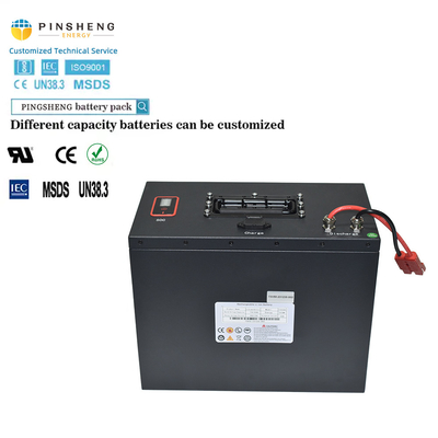 72v 50ah Motorradbatterien Lifepo4 Elektrische Lithiumbatterie mit Smart BMS