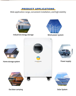 Pinsheng 48V Lithium-Ionen-Batterien 10Kwh 15Kwh Solarenergie Speichersystem 200Ah 280Ah 300AH LiFePO4 Batteriepaket