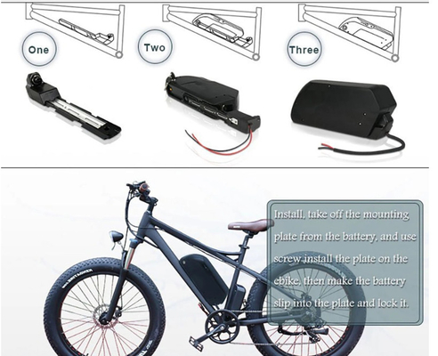 E-Move E-Bike E-Scooter Wiederaufladbarer Lithium-Ionen-Akku Deep Cycle IP65 Wasserdicht