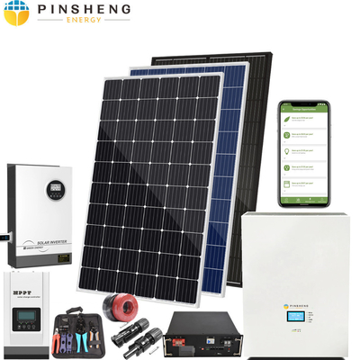 ON GRID OFF GRID Solarenergiesystem 3KW 5KW 10KW 15KW Für Solar zu Hause